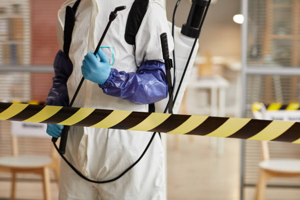 Professional Blood Cleanup technician working in Nicolaus, CA